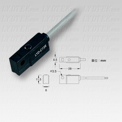 磁性開(kāi)關(guān)LYDTEK氣缸磁感應(yīng)開(kāi)關(guān)LYD-C73R/LYD-C73N/LYD-C73P